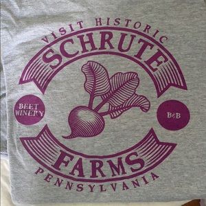 schrute farms graphic t